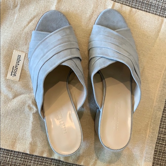 ANTHROPOLOGIE MINT & ROSE Agatha Adriatico heel - Picture 5 of 10